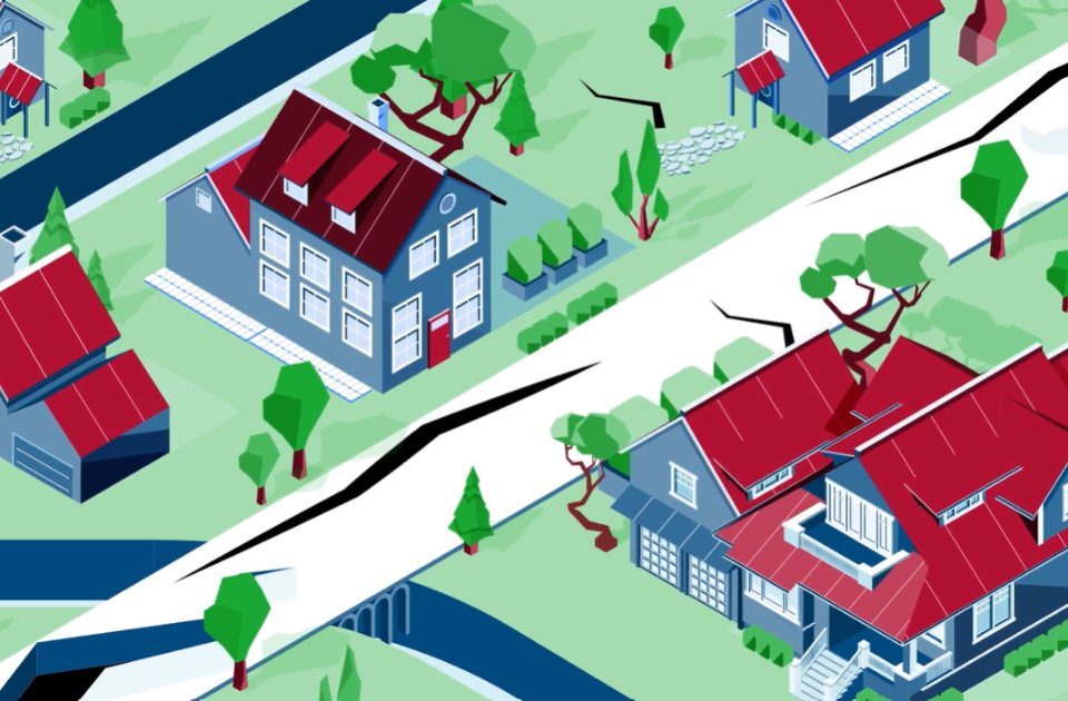 Video detailing how to protect your home and personal items in preparation for an earthquake.
