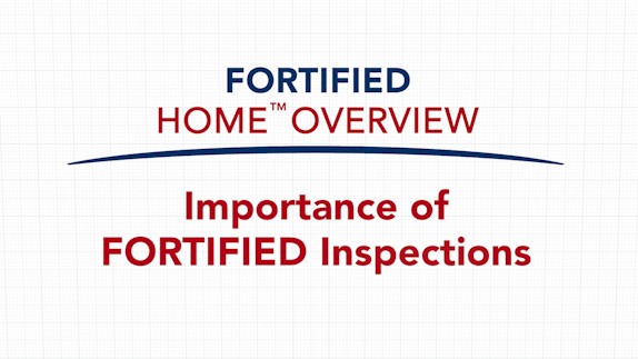 Importance of FORTIFIED Inspections video