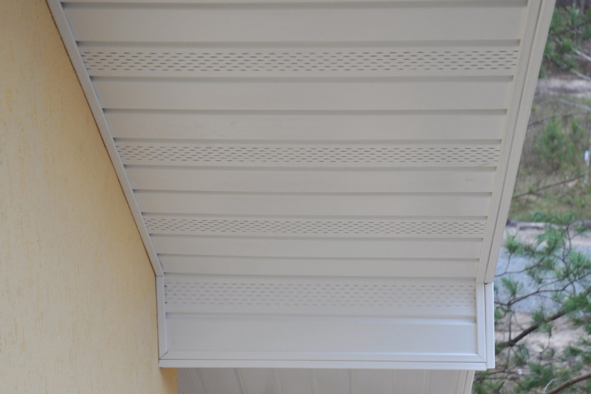 Plastic vents, soffits, or louvers