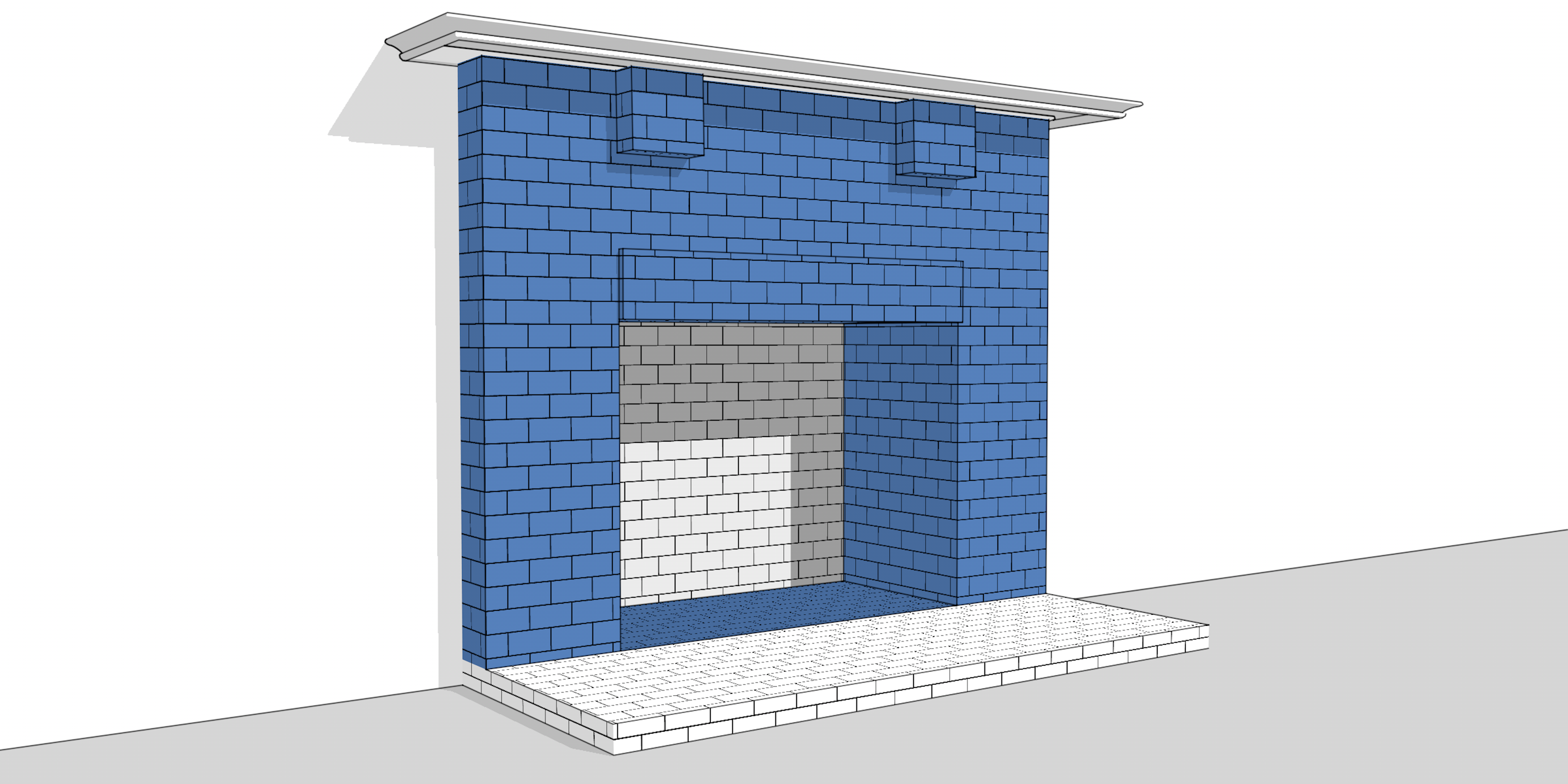 Improve Anchorage of Masonry Fireplace Surrounds